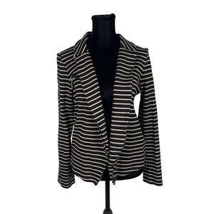 Anthropologie Dolan Stripe Left Coast Open Front Sweater - Women’s S